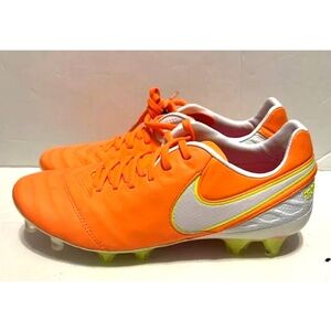 Tiempo Legend VI Elite FG Soccer Cleats Tart White 819256-817 Womens 6.5